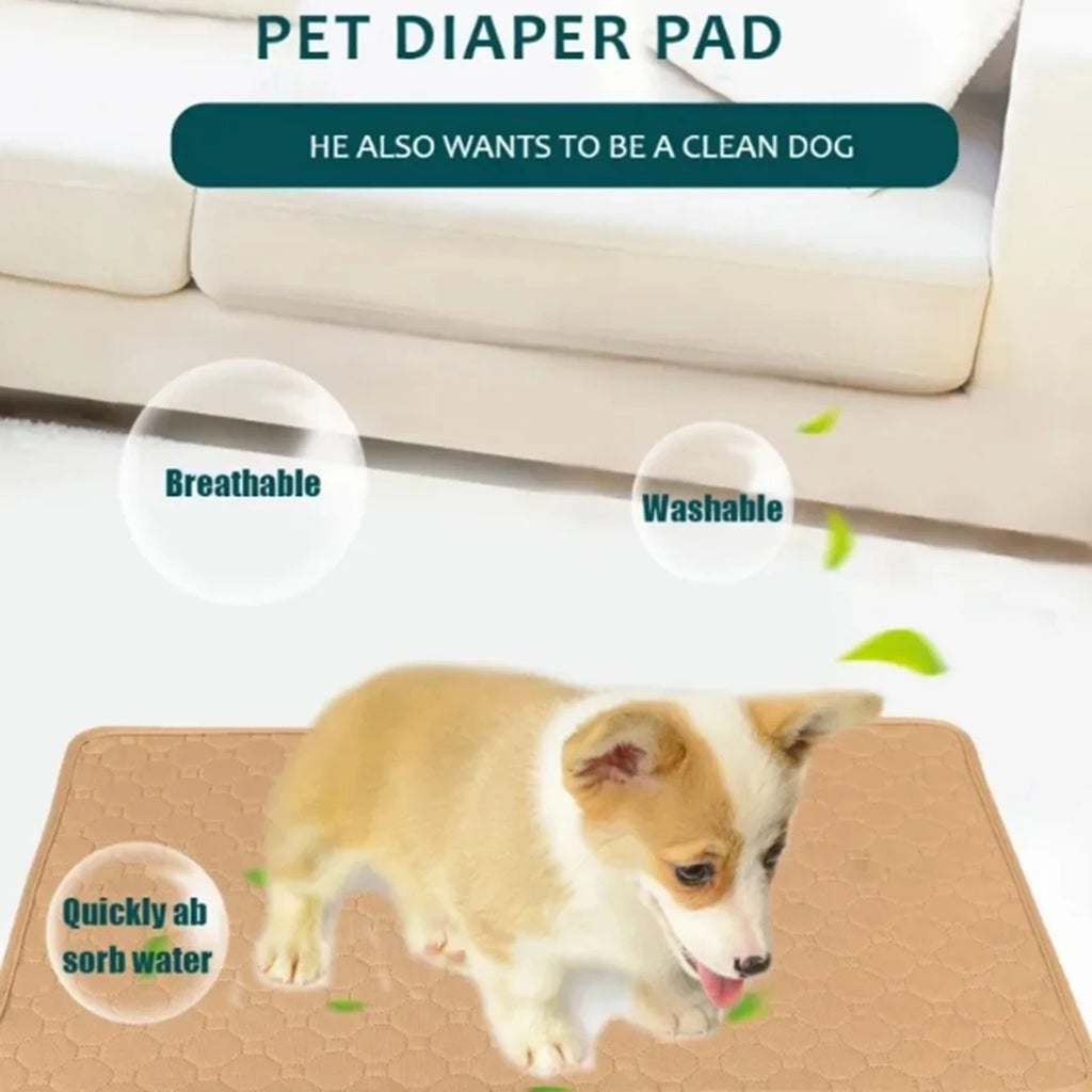 Tapis de Propreté Lavable pour Chien & Chat – Ultra-Absorbant, Imperméable & Réutilisable