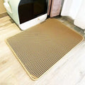 Tapis Litière Chat XXL – Anti-Grains, Imperméable, Antidérapant & Lavable