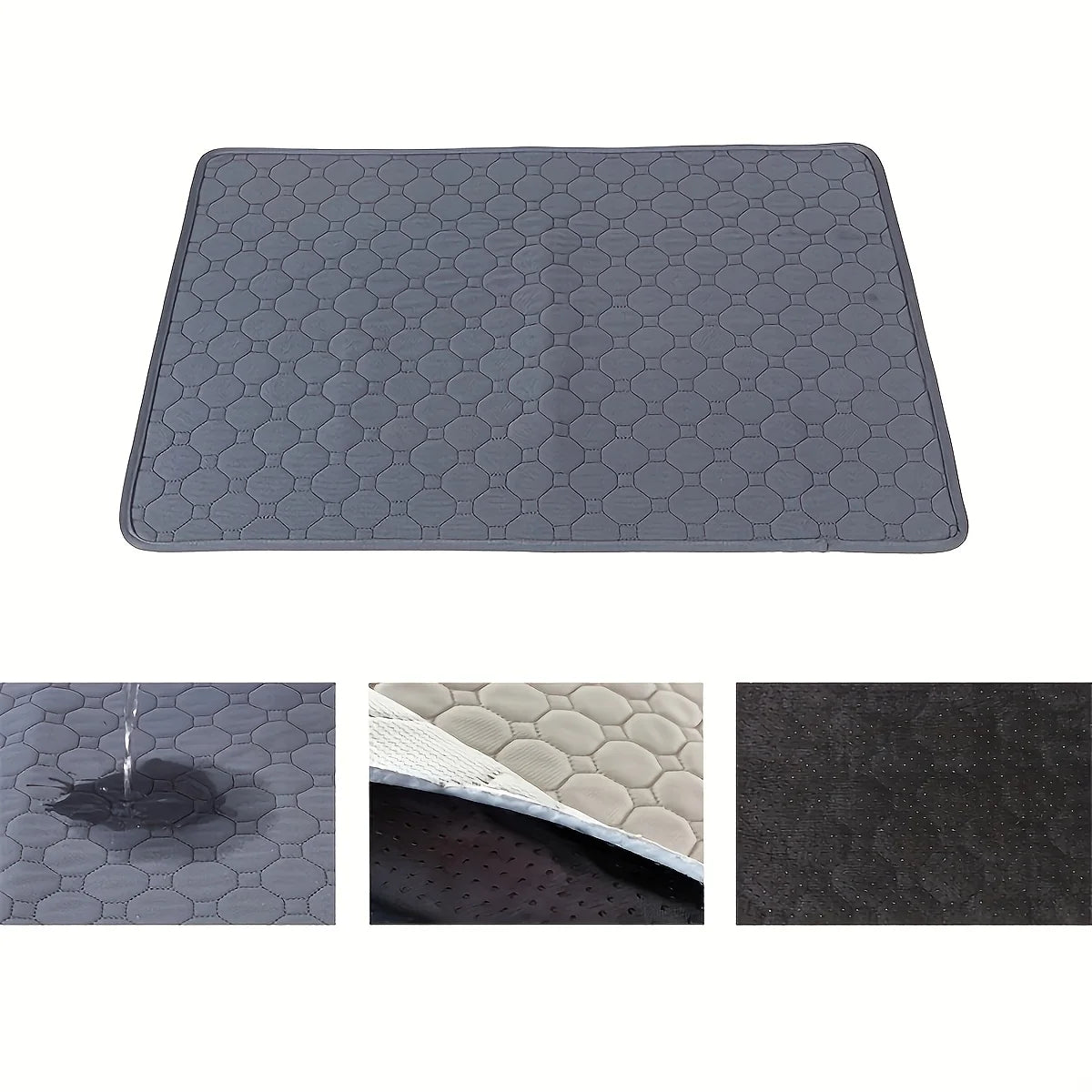 Tapis de Propreté Lavable pour Chien & Chat – Ultra-Absorbant, Imperméable & Réutilisable