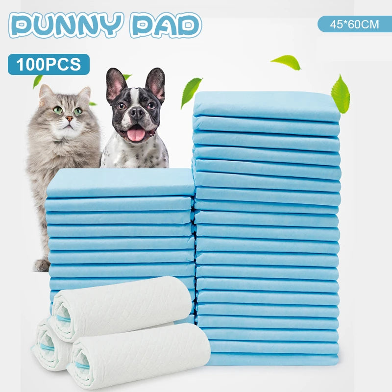 Tapis Absorbant Jetable pour Chien & Chat – Lot de 100 – Hygiénique & Pratique